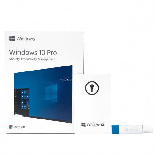 Windows 10 Pro Genuine Lifetime Retail DVD box Package