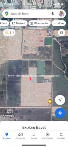 ក្រុងបាវិត ដីពុះឡតិ៍ លក់បន្ទាន់