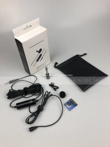 Lavalier microphone SLR camera microphone interview recording video