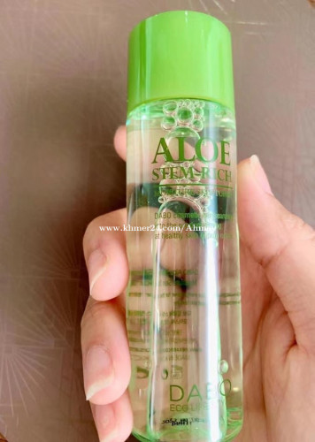 Aloe Toner គ្មានជាតិអាល់កុល (ចំណុះ60ml)