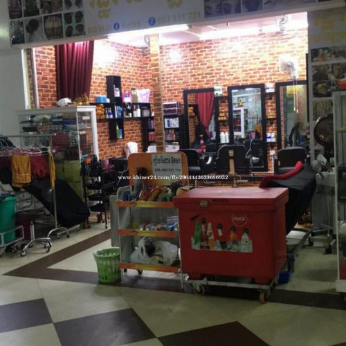 សេងហាង2តូបបូកប្រាក់កក់សាឡននៅផ្សារស្ទឹងមានជ័យថ្មី