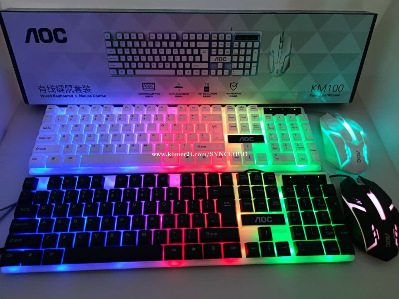 aoc km100 keyboard