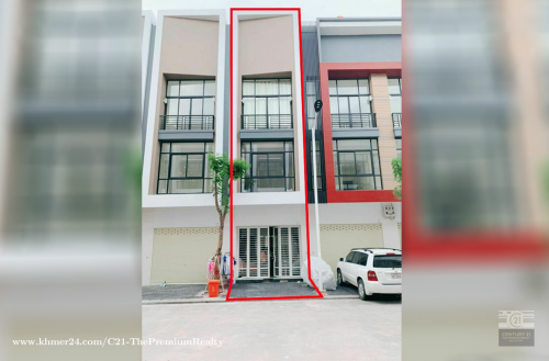 Shop house C សម្រាប់លក់ តម្លៃល្អ | បុរី ប៉េងហួត បឹងស្នោ