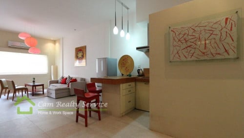 Vattanacc Tower Area| Western style 1 bedroom apartment for rent