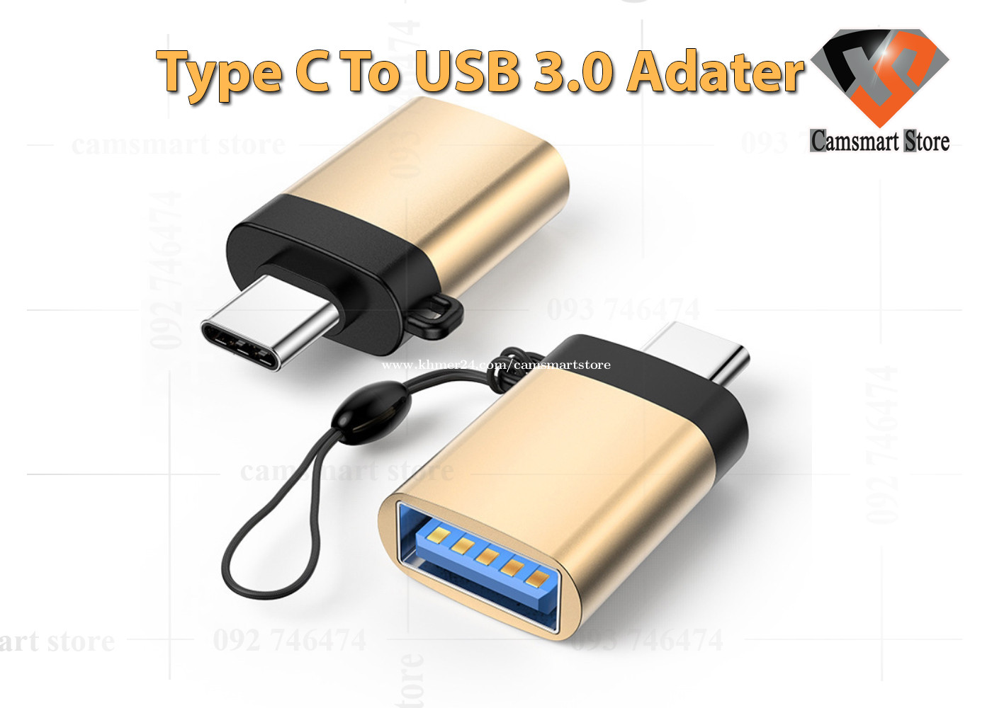 USB 3.0 To Type C Adapter OTG Adapter Type C USB C Portable