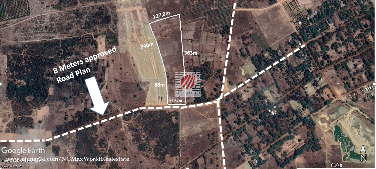 ដីសម្រាប់លក់ ស្រុកឧត្តុង្គ​ ខេត្ត កំពង់ស្ពឺ Land For Sale Kampong Speu Province 