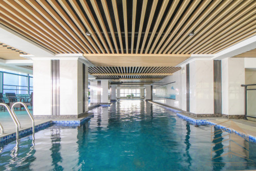 1 bedroom apartment with swimming pool and gym available for rent in BKK1 Area