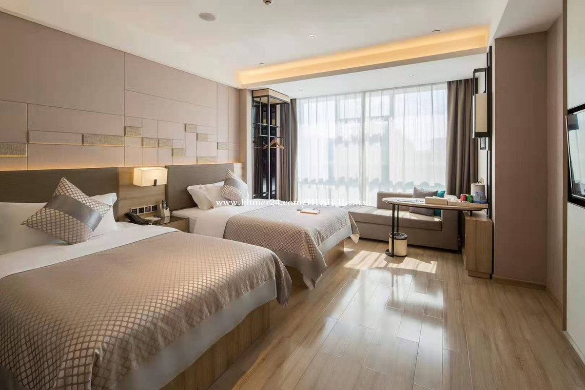 Hotel room for rent monthly in Sangkat Bei, Krong Preah Sihanouk, Preah