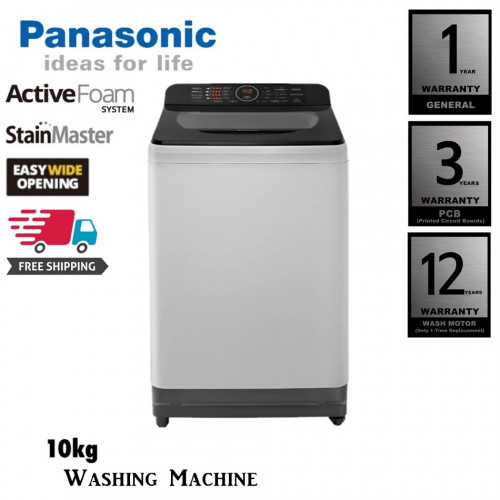 Panasonic 10kg NA-F100A6 washing machine free stand delivery