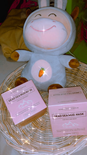Dead Sea mud mask pink pink