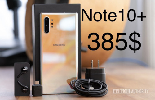 Samsung Galaxy Note10+ រ៉េម 12GB មេម៉ូរី 256GB 385$