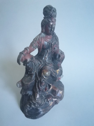 The Chinese Buddhist deity Guanyin, the Bodhisattva of Infinite Compassion,
