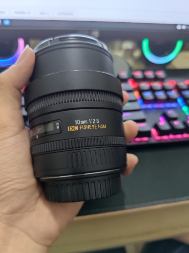 Sigma fisheyes lens for canon