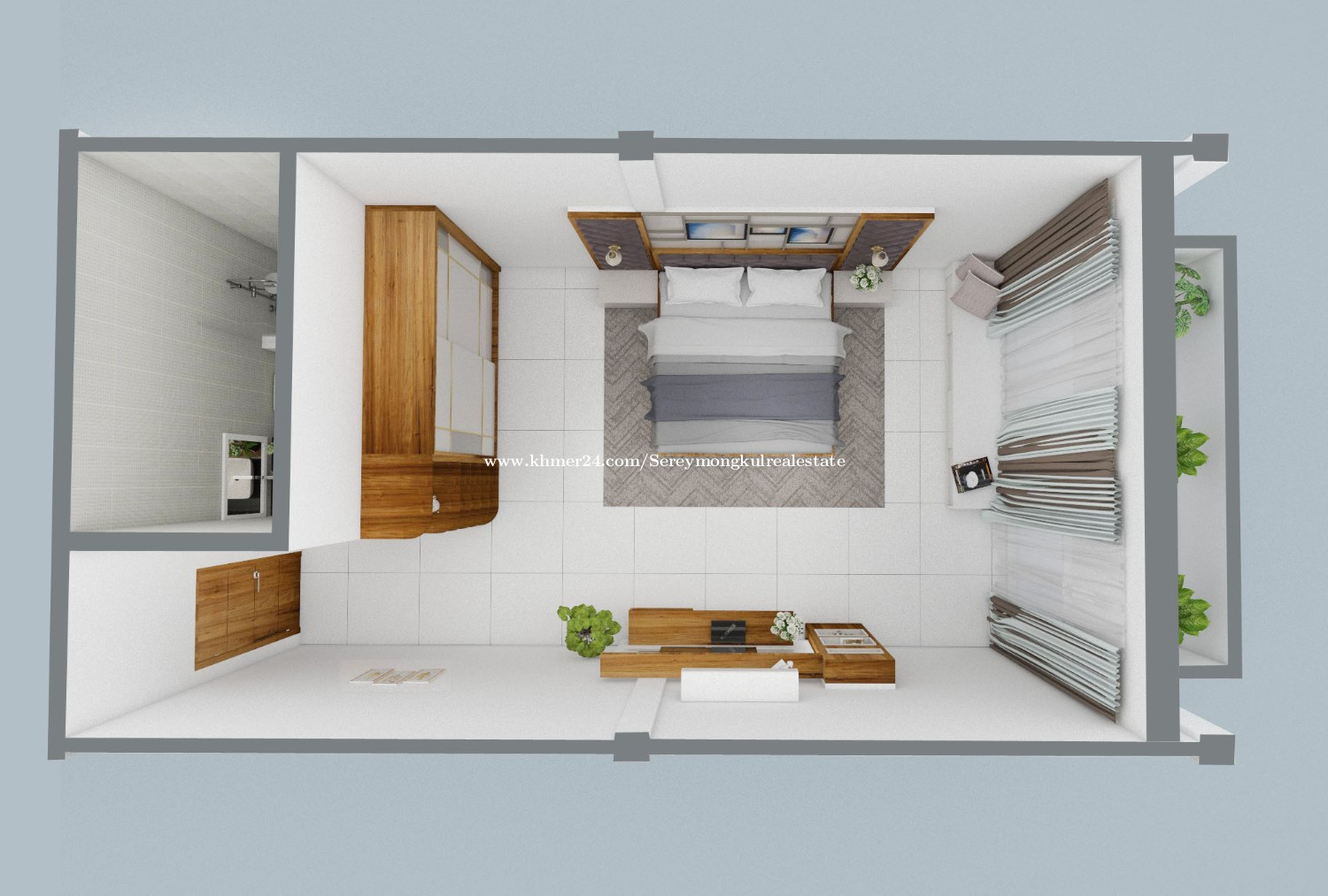 បុរីលីម ឈាងហាក់ សាខាចំការដូង គំរោងសំបួរមាស៣(EO) Price 92700.00 in