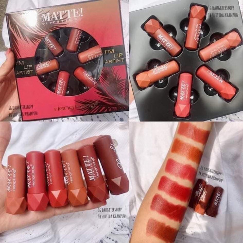 ក្រែម Lip gloss matteទើបមកដល់ថ្មីទៀតហើយចាក្រែមស្ងួចតែជាប់ពណ៍យូរ