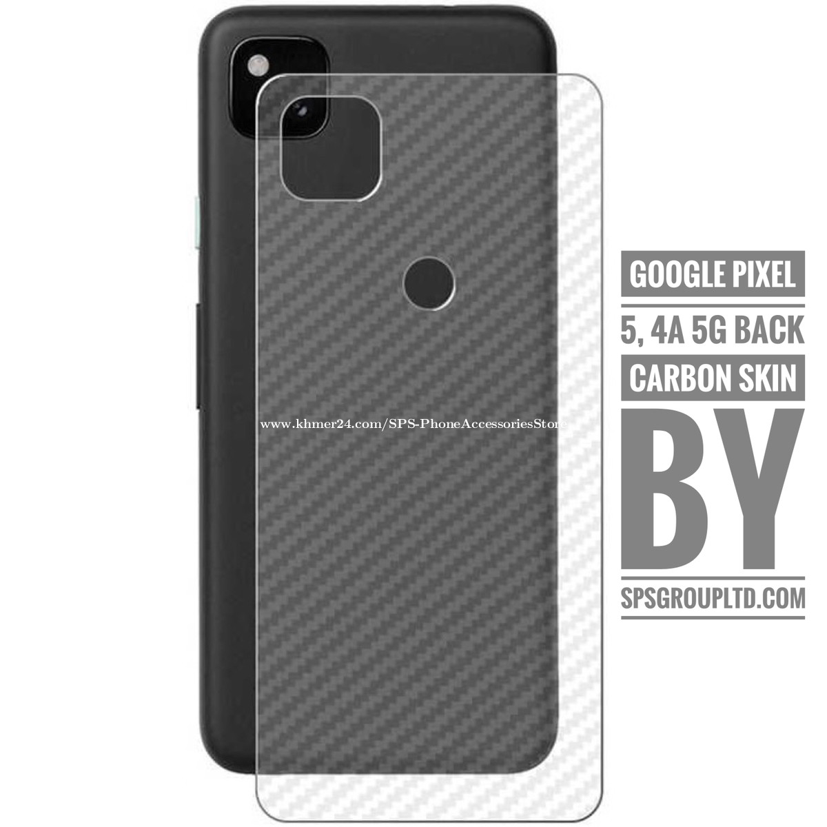 Google pixel 5XL/4A, Pixel 5 5G back carbon skin in Phnom Penh