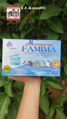 ម៉ាស Brand FAMIMA ទទួលស្គាល់ដោយក្រសួងសុខភិបាលវៀតណាមត្រឹមត្រូវ...
