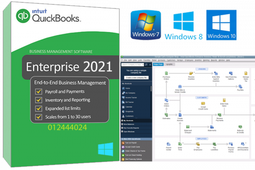 QuickBooks Enterprise Solutions 2021 Full Windows
