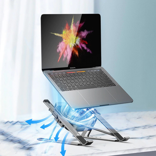 Portable Laptop Stand With Cooling Fan