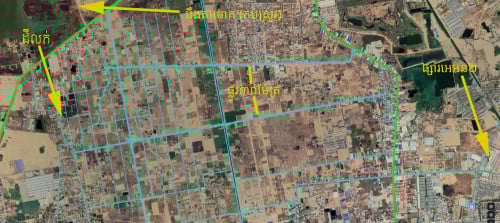 ដីលក់ ៧១៤ម៉ែត្រការេ​ ជិតបូរីពិភពថ្មីឈូកវ៉ា១ សង្កាត់គោករកា ខណ្ឌ​ព្រែកភ្នៅ