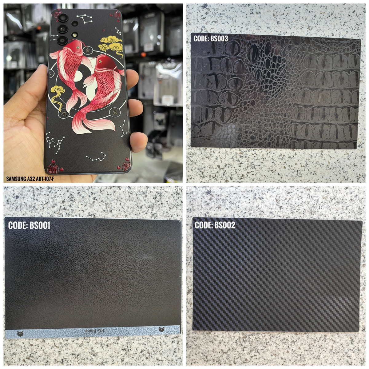 Samsung A32 back sticker screen protector in Phnom Penh, Cambodia on