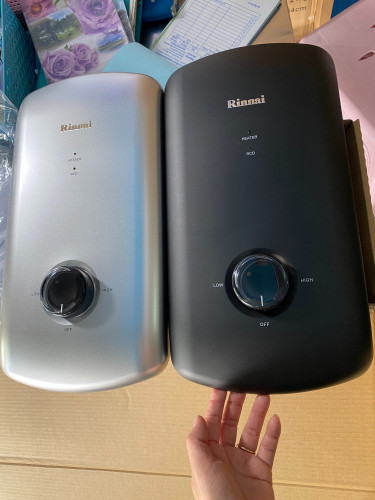Rinnai ( REI-B350NP-S-P )( ម៉ាស៊ីនងូតទឹកក្តៅនិងត្រជាក់ថ្មី)( Electric instant Water Heater )