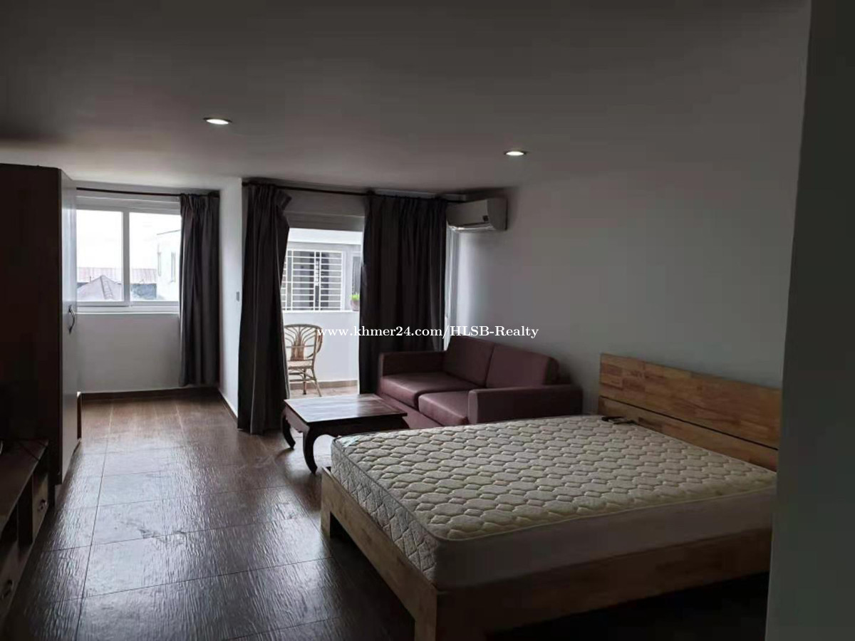 Studio room for rent full furniture in Sangkat Buon, Krong Preah