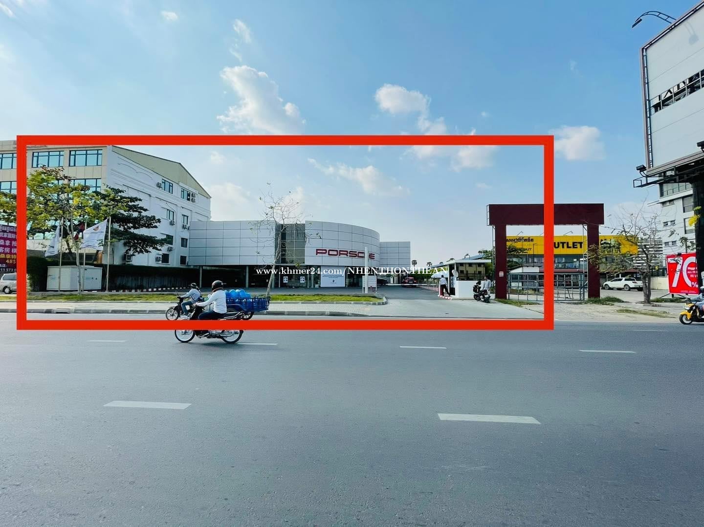 Commercial Property Available For Rent Front of International Airport in Phnom Penh.