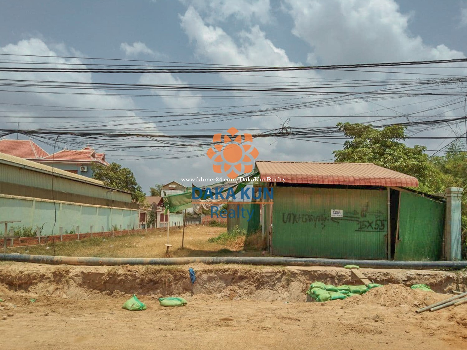 ដីលក់បន្ទាន់នៅសង្កាត់ស្លក្រាម, ក្រុងសៀមរាប / Urgent Sale Land near Sla