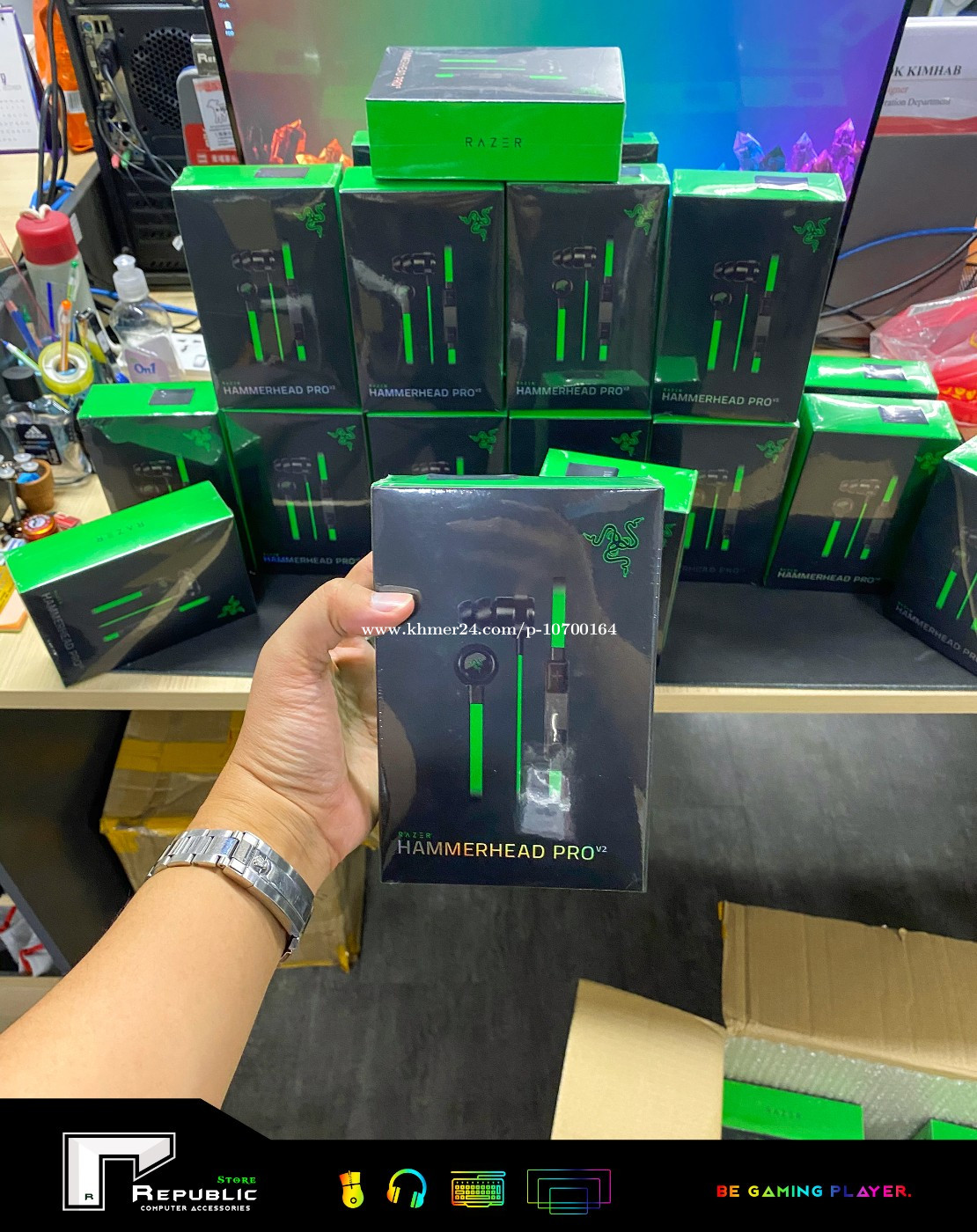 Razer Hammerhead Pro V2 In Phnom Penh Cambodia On Khmer24 Com
