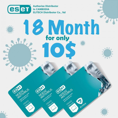 ESET Nod32 Anti-Virus 18 Months