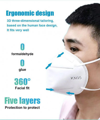 ម៉ាស N95 (១០ម៉ាស ២$)