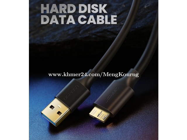 Achetez UGREEN 80792 0,5m USB 3.0 à Micro USB Câble de Chargement de Charge  Nylon Câble de Données de Disque Dur Externe Tressé de Chine