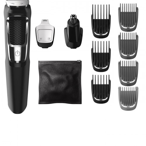 Philips Norelco MG3750 Multigroom All-In-One Series 3000 ម៉ាស៊ីនកាត់សក់ឆ្លាតវៃ