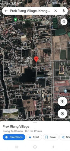 ដីសំរាប់លក់ ទំហំ10mx32mទីតាំងល្អសំរាប់សង់Villa