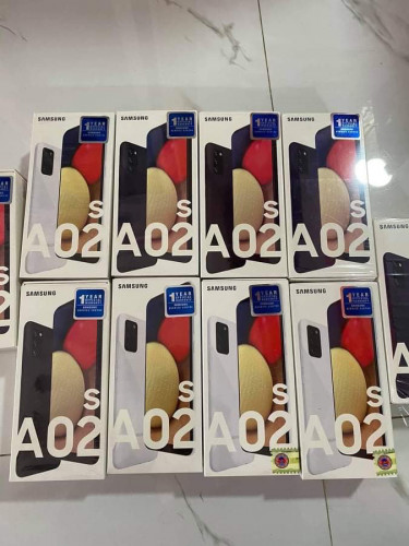 Samsung A02s សេរីថ្មី 2021 Ram4 / 64G តម្លៃ 145$