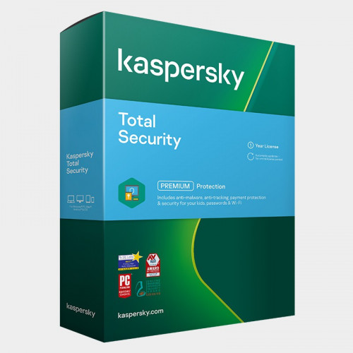 Kaspersky Total Security 2021 3PCs 1Year-New Key