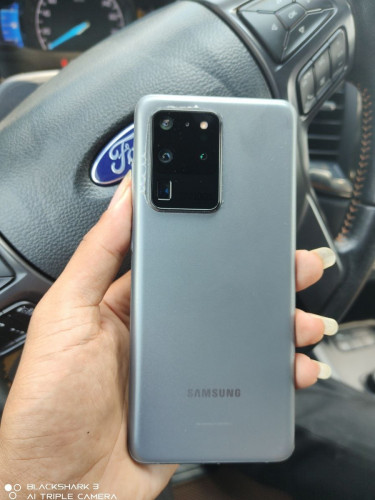 S20 Ultra 5G 99% ក្រុមហ៊ុន សុីម2 គ្រឿងហ្សុីនពេញ