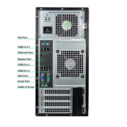 Tower Optiplex 9010 Core I 5 3.2GHz Ram 4 GB HDD 500 DVDRW