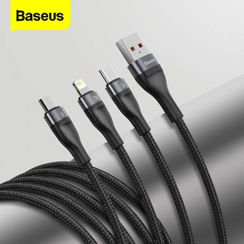 Baseus cable charger 65W 3 in 1