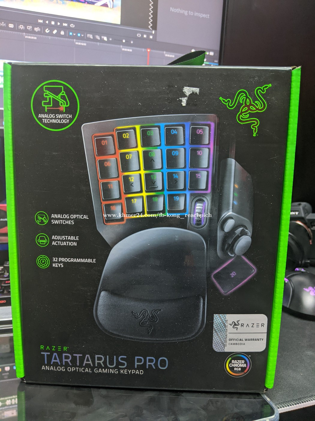 Sell Gaming Keypad Razer Tartarus Pro In Phnom Penh Cambodia On Khmer24 Com