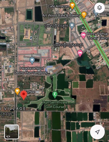 ដី1.6ហិកតាក្បែរផ្ទះសម្តេច តាខ្មៅ