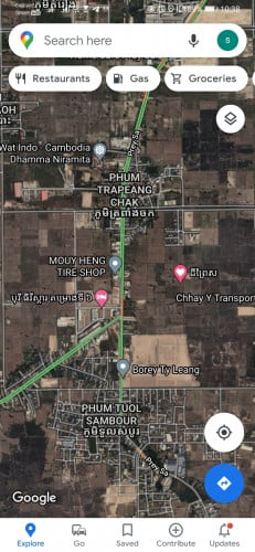 ដីលក់នៅព្រៃសជាប់បុរីទីលាង