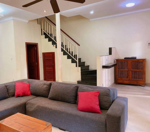 Link-House For Rent In Bassak Garden City, Near Koh Pich, 02 Floor, 03Beds, 1,800$ Per Month