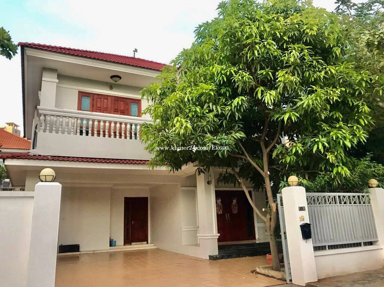 Villa For Rent In Bassak Garden City, Near Koh Pich, 03Beds, 2,900$ Per Month