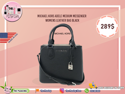 michael kors adele medium messenger