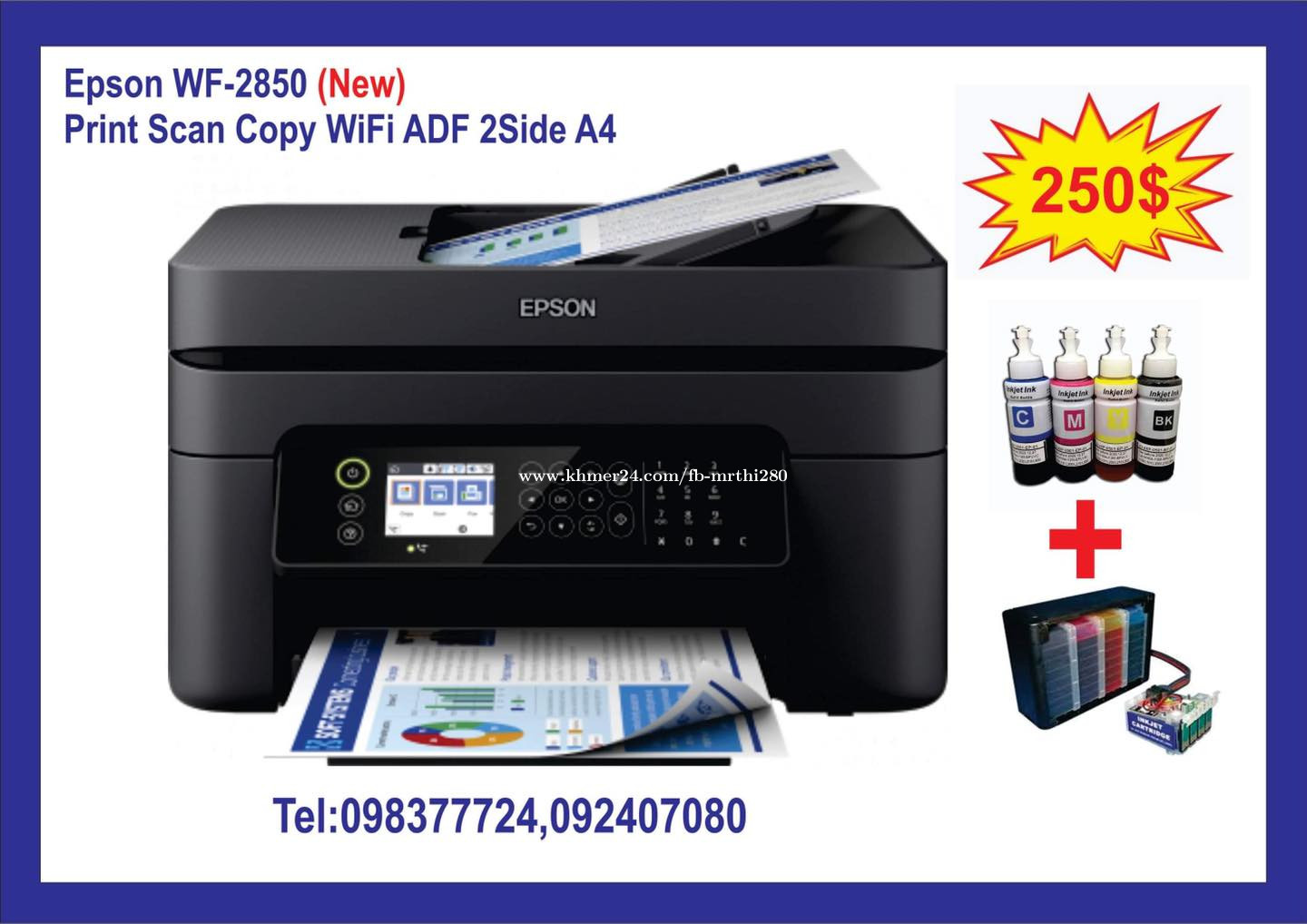 Epson wf 2850 mayasapje