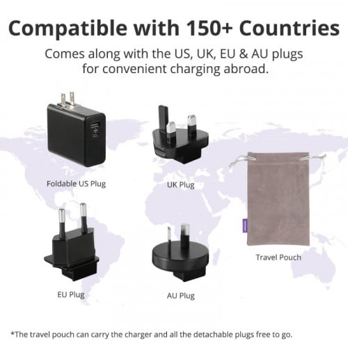 Tronsmart WPB01 12W & 5000mAh 2-in-1 Power Bank and Travel Charger