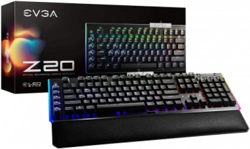 EVGA Z20 RGB Gaming Keyboard Optical Mechanical Switches