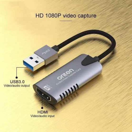 Onten USB 3.0 Audio Video Capture Card (0.2M)